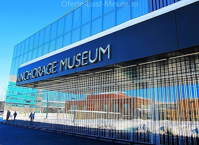 The Anchorage Museum in the center of Rasmuson