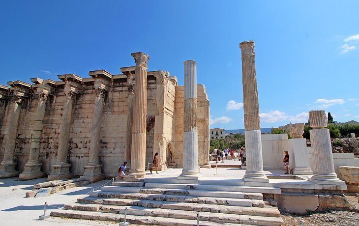 The Roman Agora and Hadrian's library