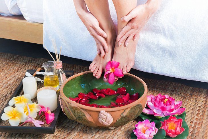 Pamper yourself to a spa