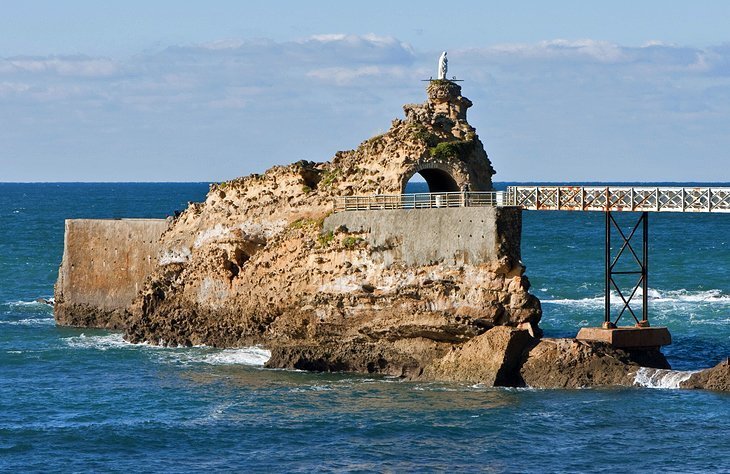 Rocher from Viege (the virgin of the rock)