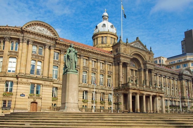 Victoria Square and Birmingham City Center