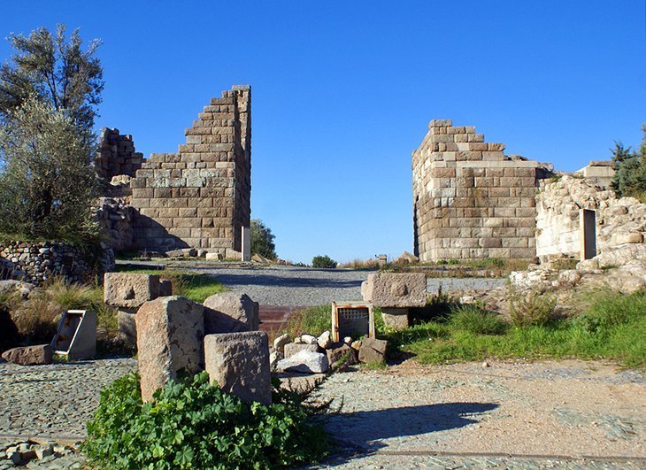 The gate of Myndos (Myndos Capici)