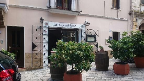 Enjoy a refined Italian preparation at Locanda del Porto