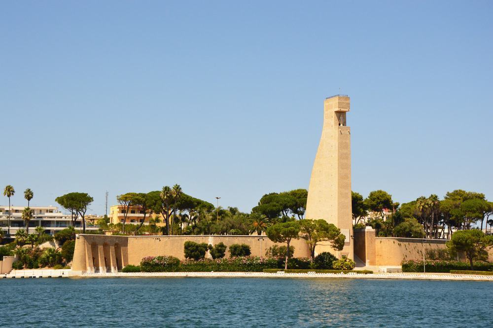 The monument of the Italian sailors