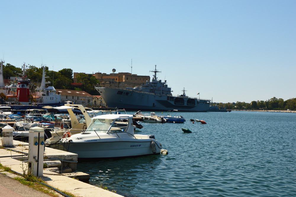 The port of Brindisi