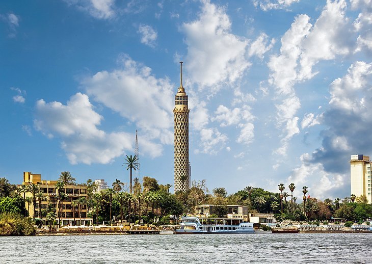 Explore the district of the Nile Island in Zamalek