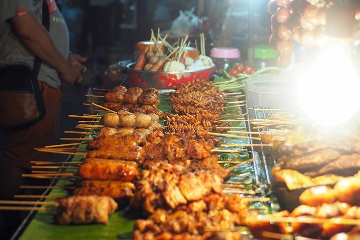 Try Street Food at Chiang Mai Gate Square