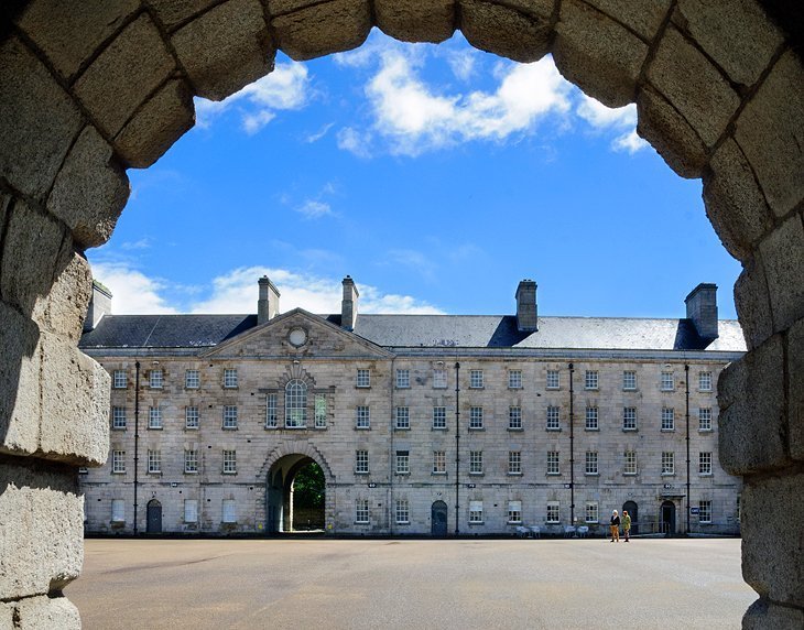 The National Museum of Ireland - decorative art and history (Collins Barracks)