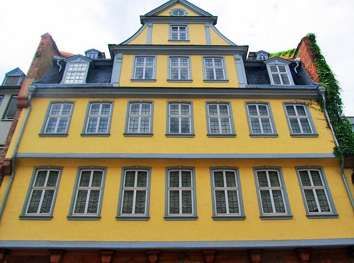 The house and the goethe museum