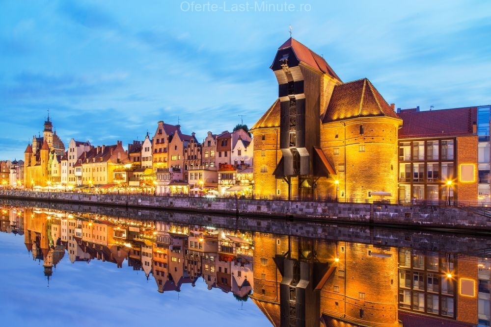 The medieval crane from the gdansk port