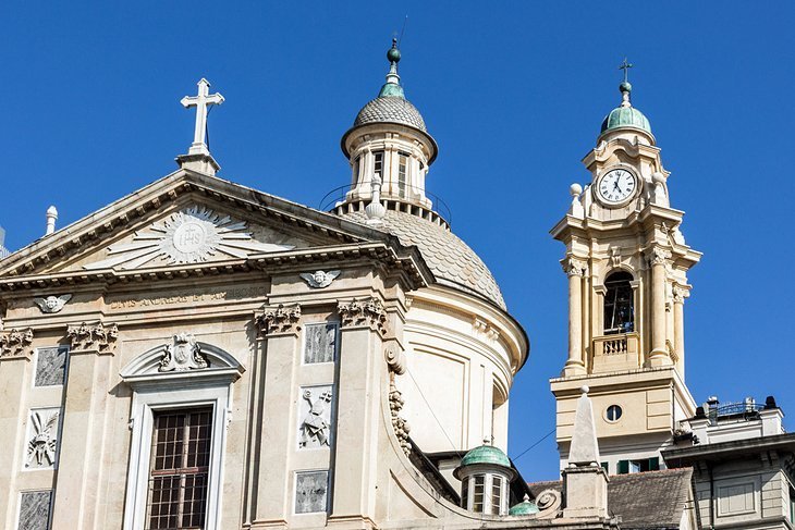 Santi Ambrogio and Andrea și Piazza Matteotti