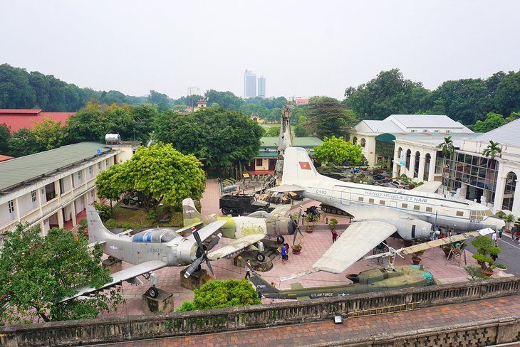 See Museum of Military History in Hanoi