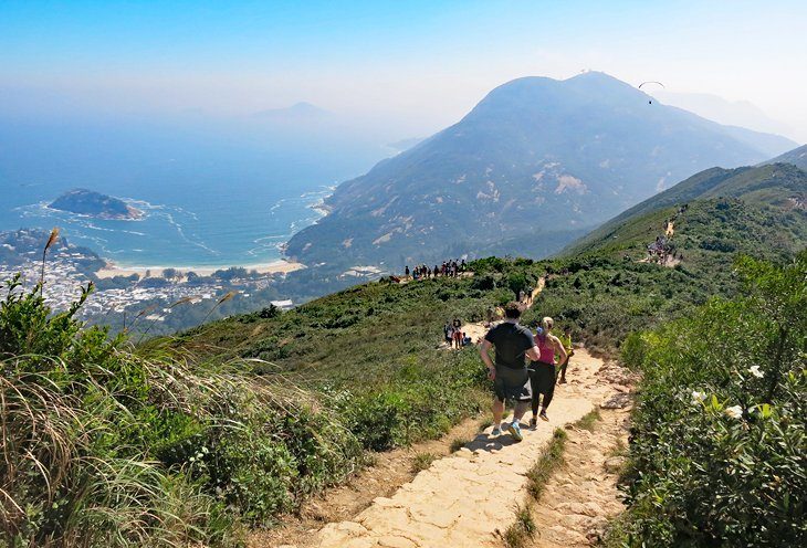 Hiking on the back of the dragon