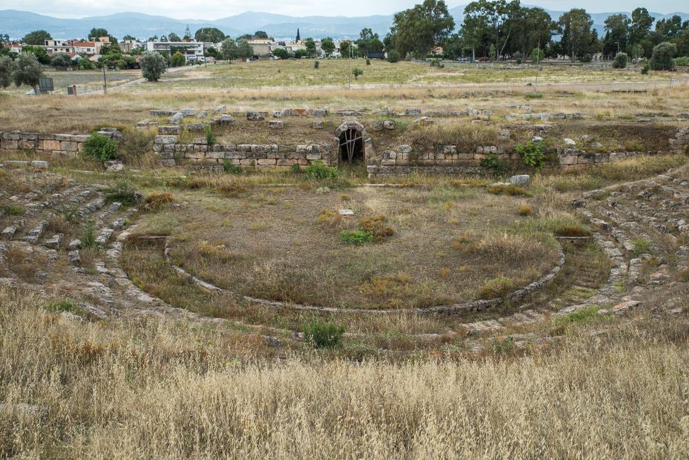 Ancient heretria and theater