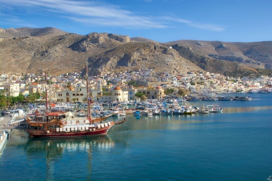 Make a boat cruise to Kalymnos, Pay and PSIMOS