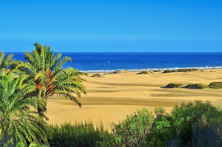 The beaches of Gran Canaria