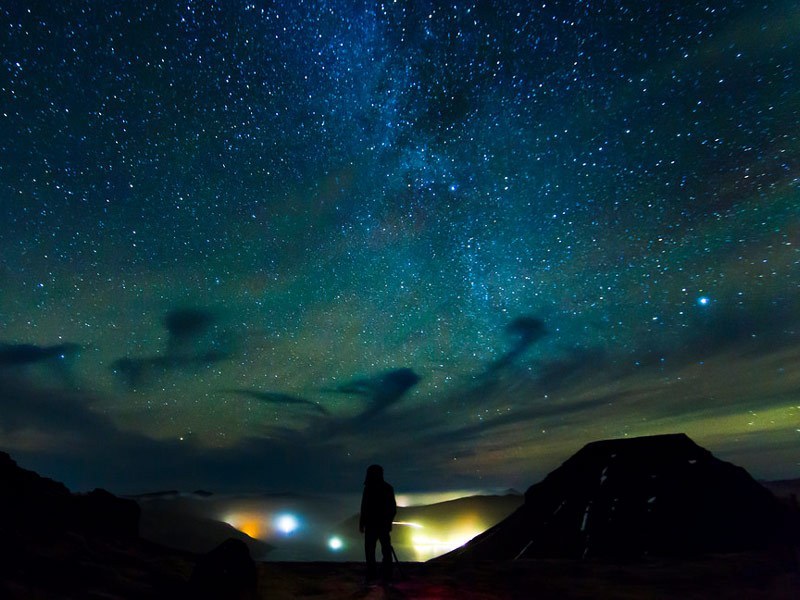 Watch northern lights