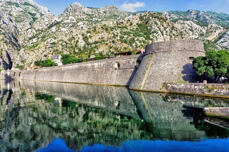 The walls of the city