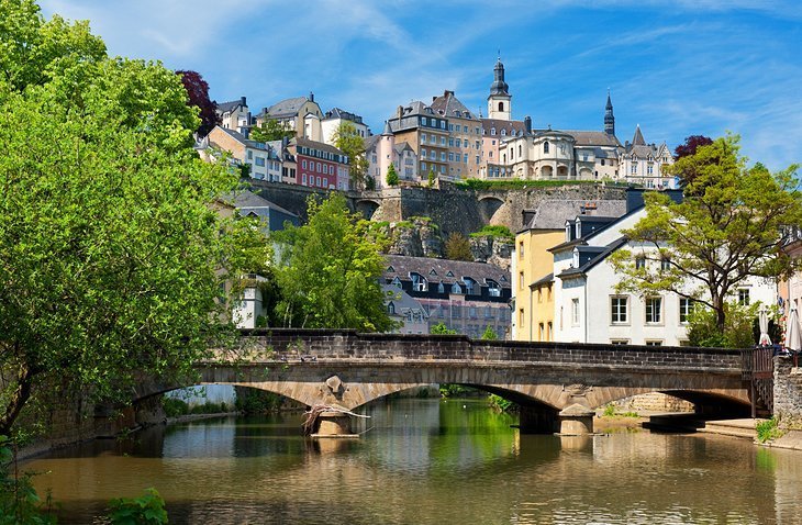 The old neighborhood of Luxembourg