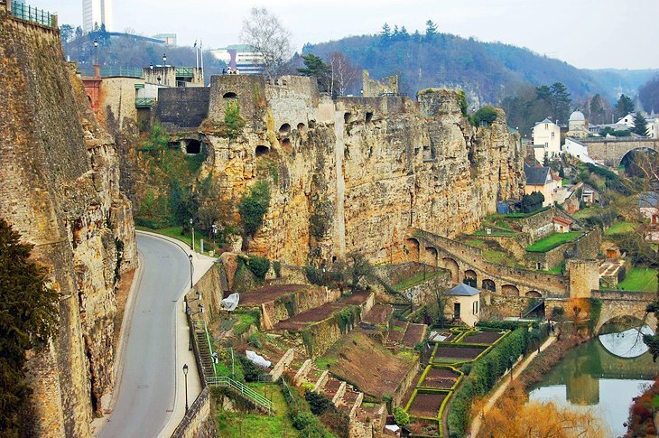 The Bock Casements, Luxemburg