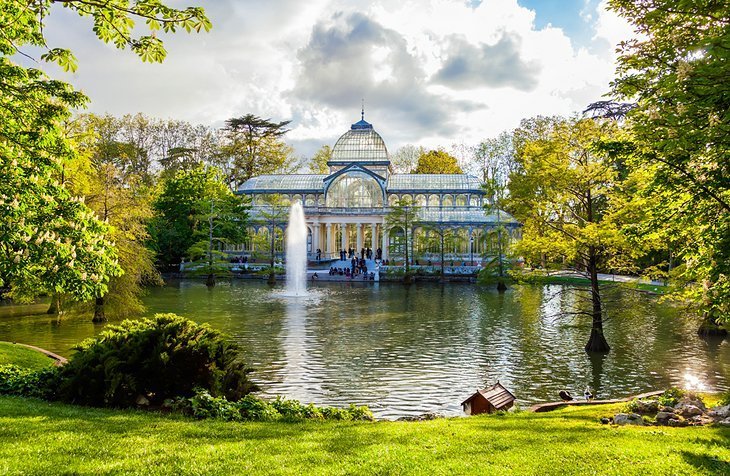 Explore Buen Retiro Park and Crystal Palace