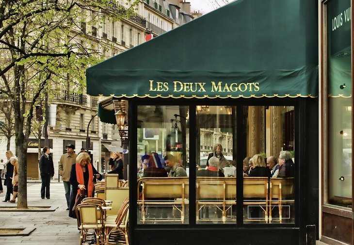 Boulevards full of life and legendary cafes