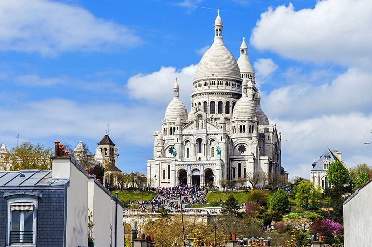 Sacré-Coeur și Montmartre district