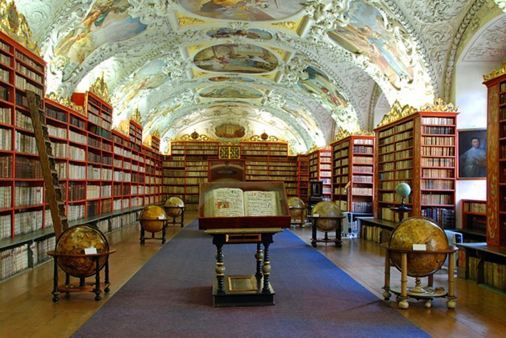 The monastery and the Strahov library