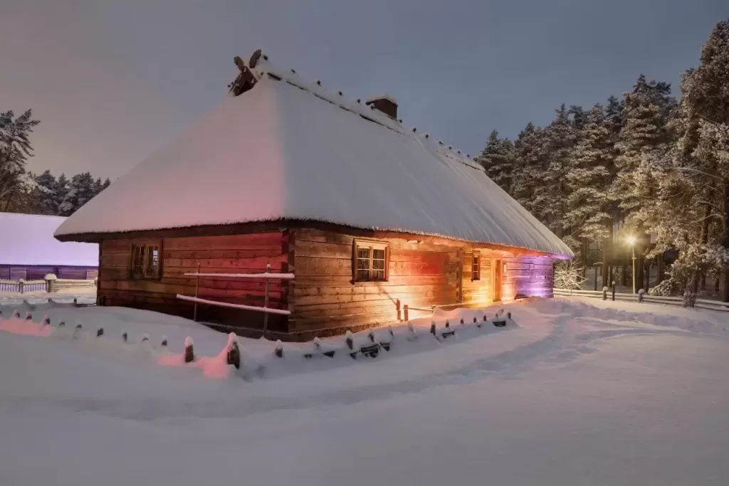 Latvian outdoor ethnographic museum