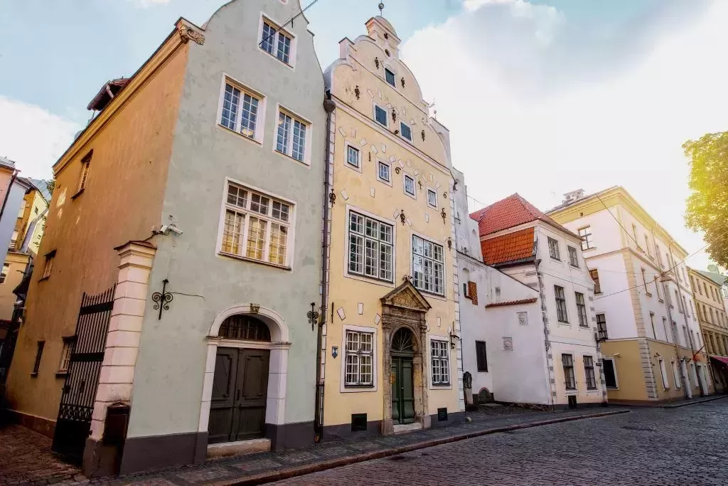 The old city of Riga