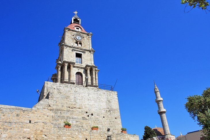 The Roloi clock tower