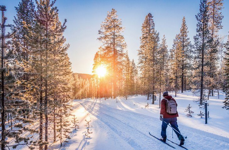 Skiing
