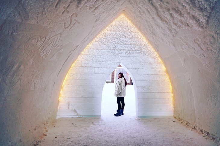 Visit an ice village