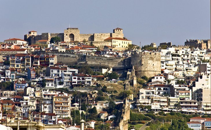 ANO Poli (Town above)