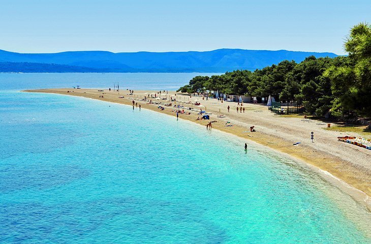 Enjoy a day trip to Zlatni Rat and the beaches nearby