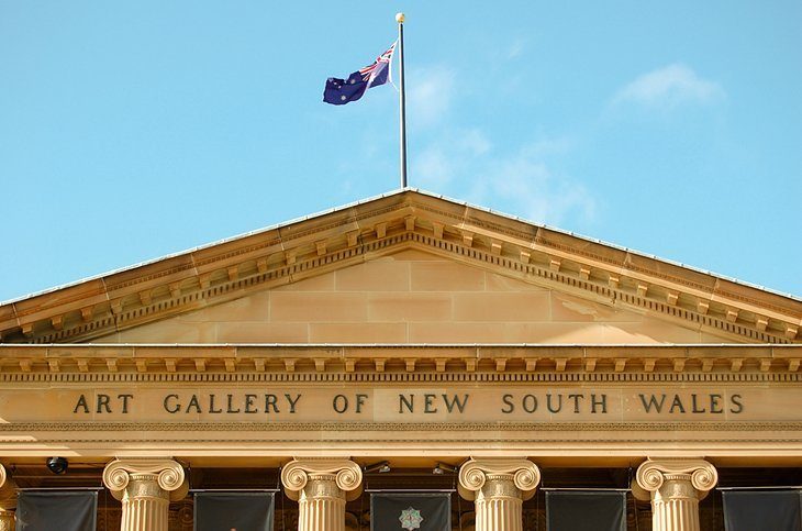 Admire the masterpieces at the New South Wales art gallery