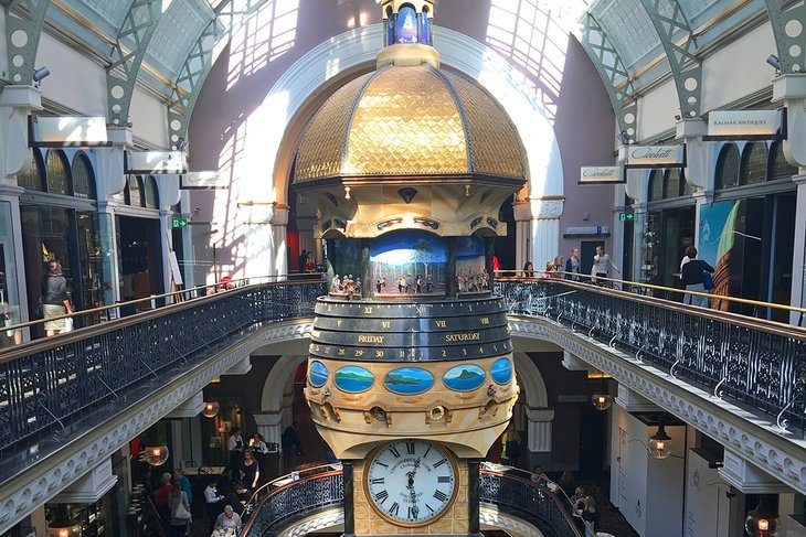 Shop up until you fall to the Queen Victoria building