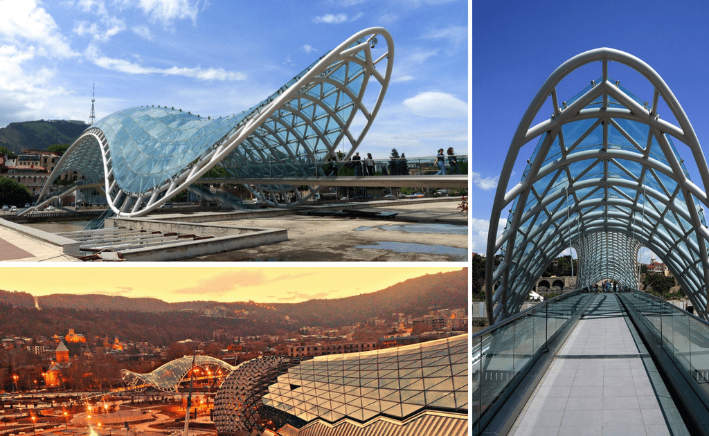 The Peace Bridge of Tbilisi