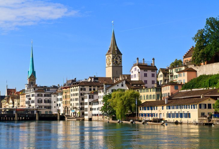 Niederdorf and the old town