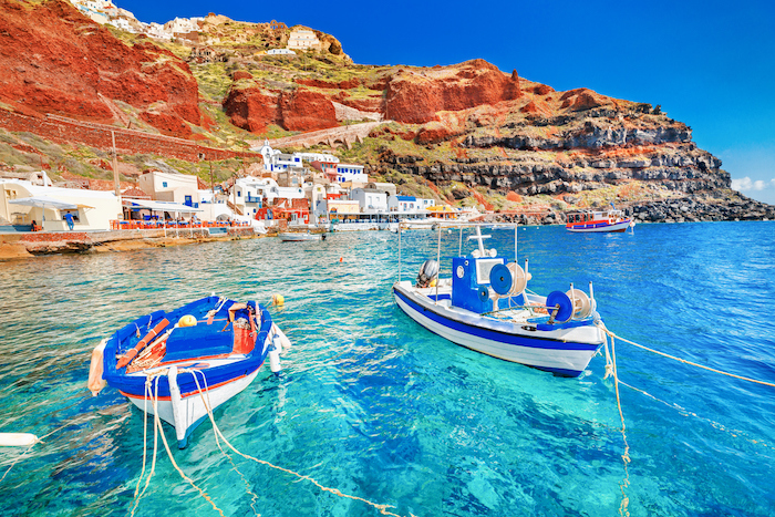 Cheap round trip flights to Santorini, Greece from £74 pp